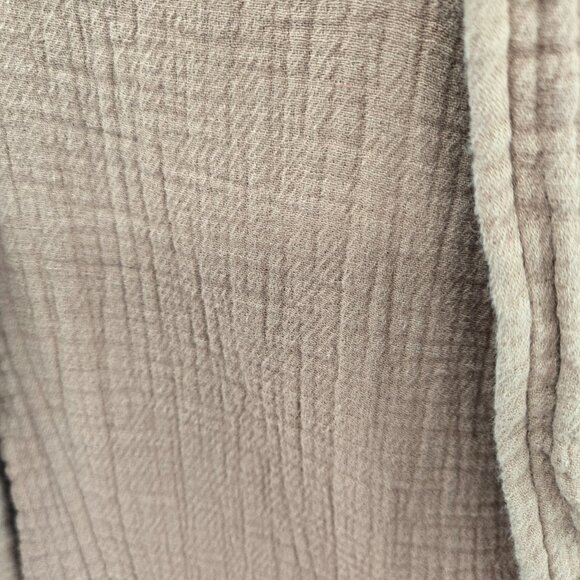 Madewell Beige Faded Earth Larsen Cotton Linen Textured Blazer XXS - Picture 4 of 14